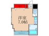 フォーシーズン関大前 1Rの間取り
