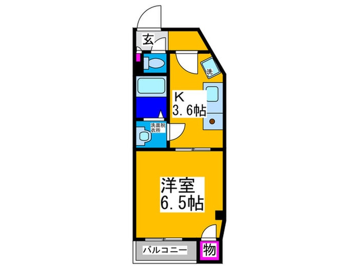 間取り図 ブレスコート新金岡Ⅰ号館