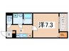 ディアコート巽南 1Kの間取り