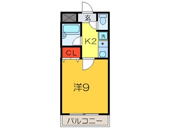 間取図 パインビレッジ花園