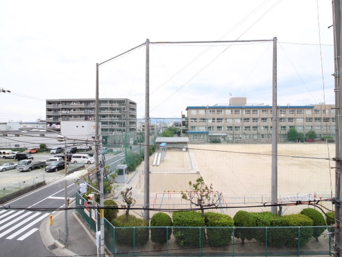 室内からの展望 萩原マンション