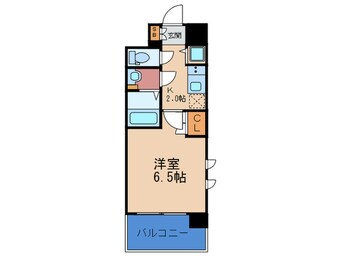 間取図 エス・キュート梅田東
