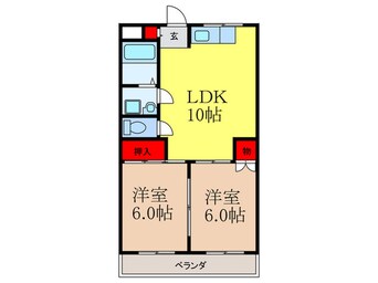 間取図 水尾千歳ハイツ