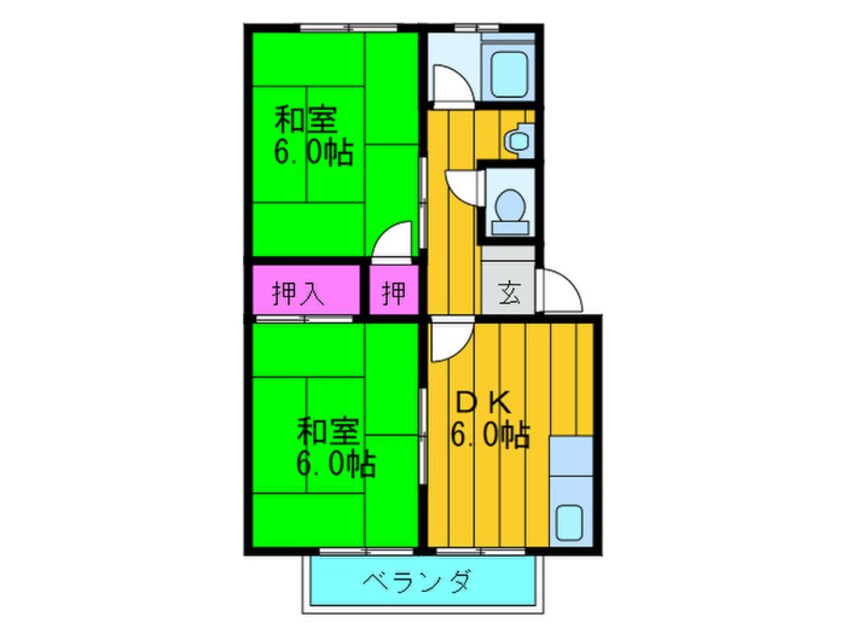 間取図 弥生マンション