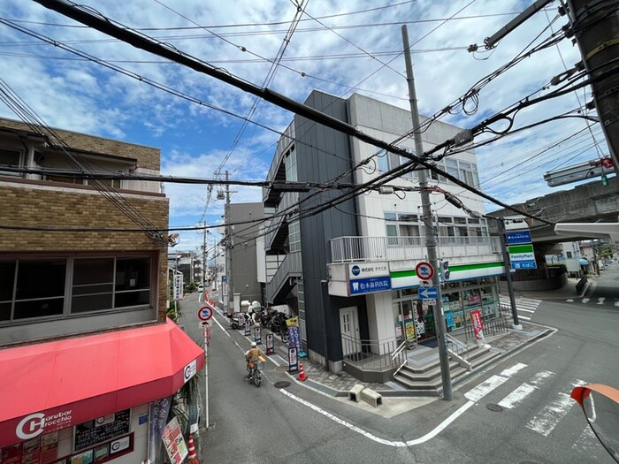 室内からの展望 古河マンション