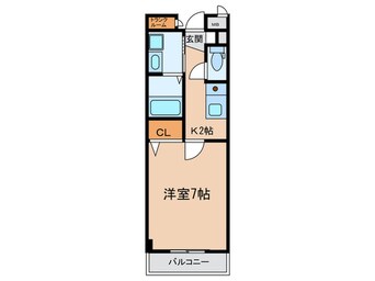 間取図 カリ－ノＲプリマヴェ－ラ