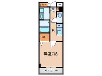 間取図 カリ－ノＲプリマヴェ－ラ