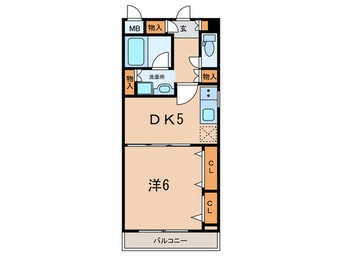 間取図 コートヤード西宮北口