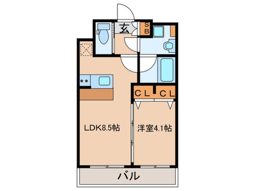 間取図 プレジオ城北
