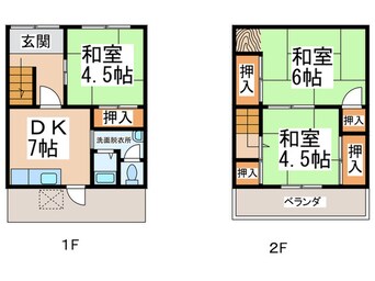 間取図 レ・エステ－トｉｎ２１