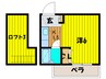 トモエハイツ５号館 1Rの間取り