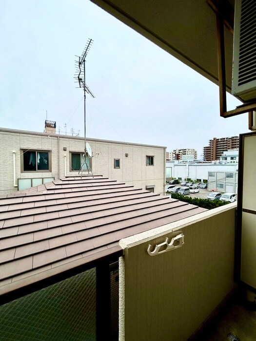 室内からの展望 トモエハイツ５号館