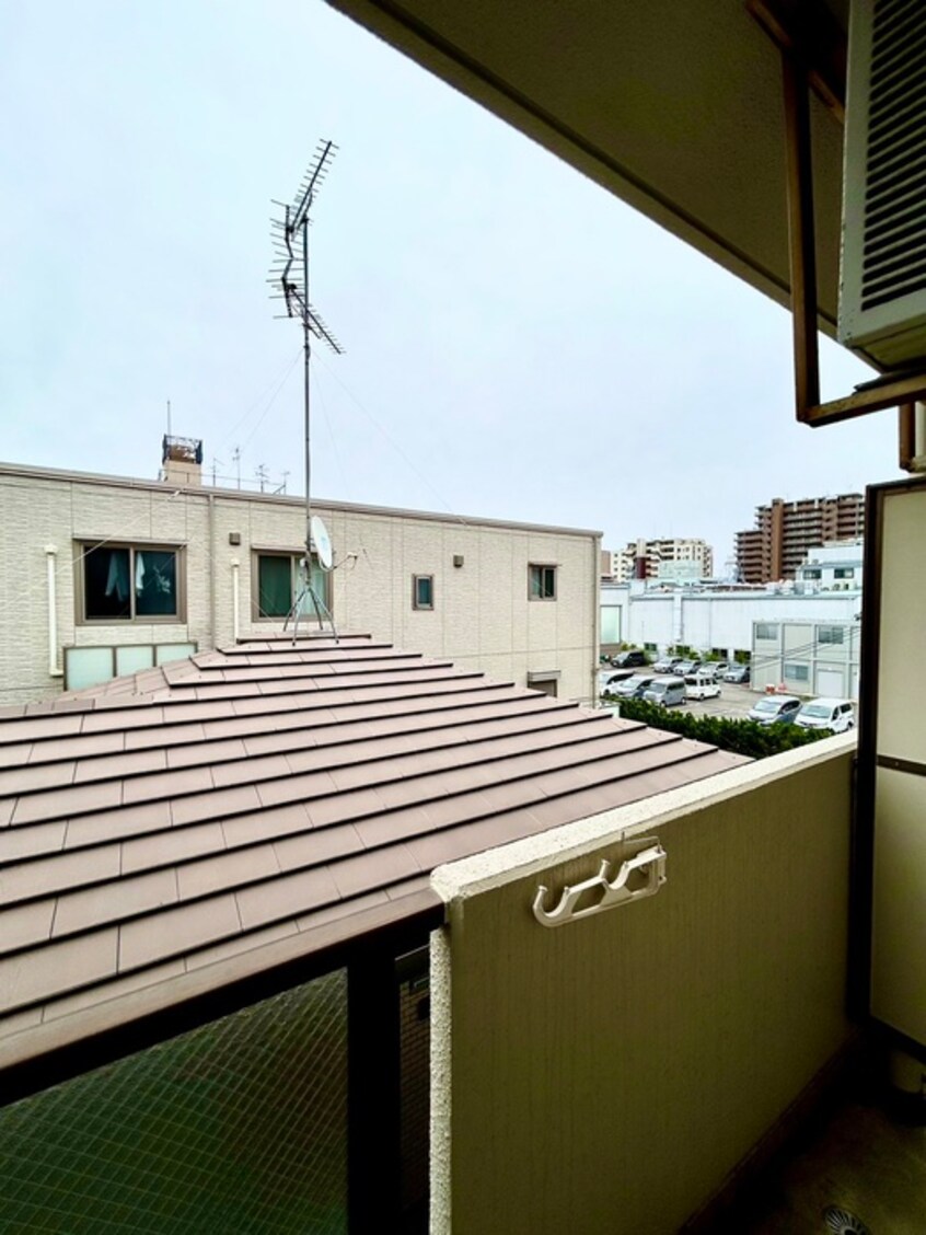室内からの展望 トモエハイツ５号館