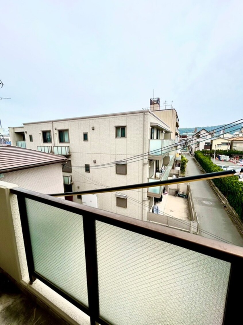 室内からの展望 トモエハイツ５号館