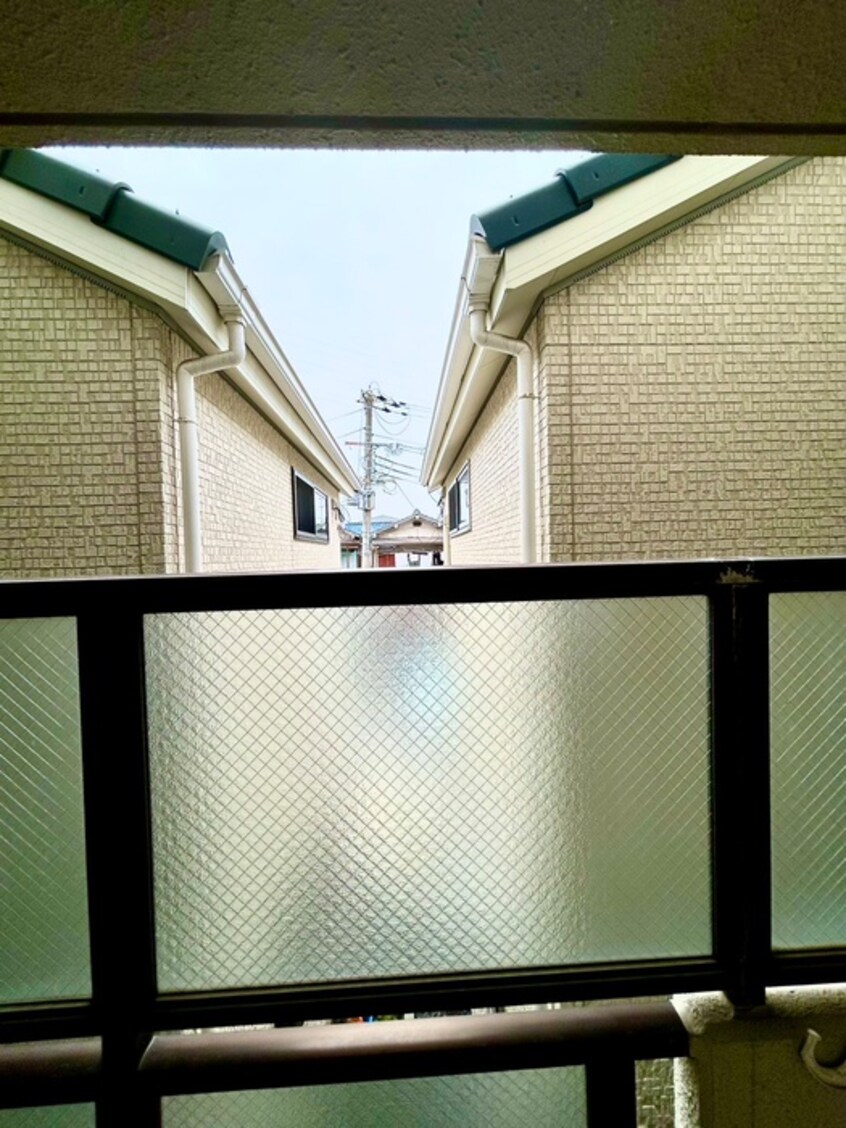 室内からの展望 トモエハイツ５号館