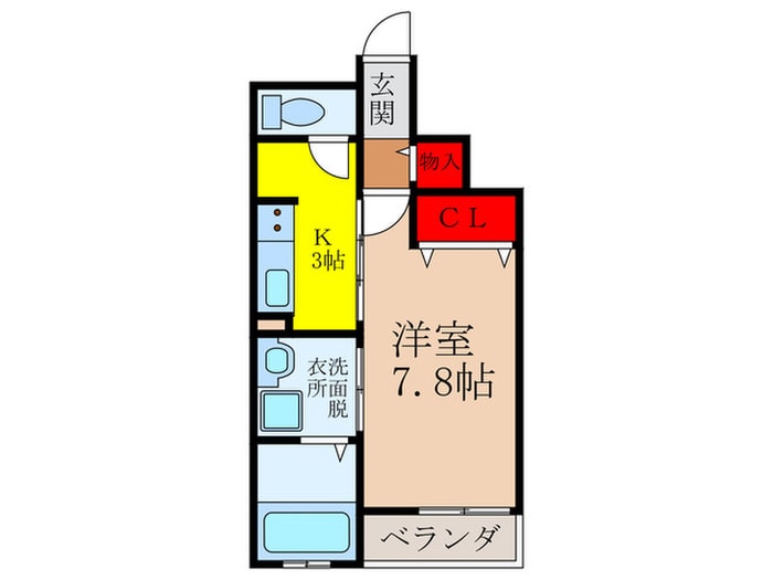 間取り図 パル池田１