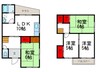 多田院２丁目貸家 4LDKの間取り