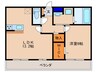 リベルタ 1LDKの間取り