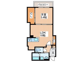 間取図 仮）城東区関目４丁目計画