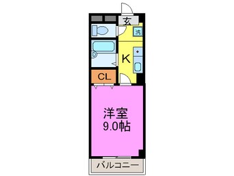 間取図 リヴェール千里