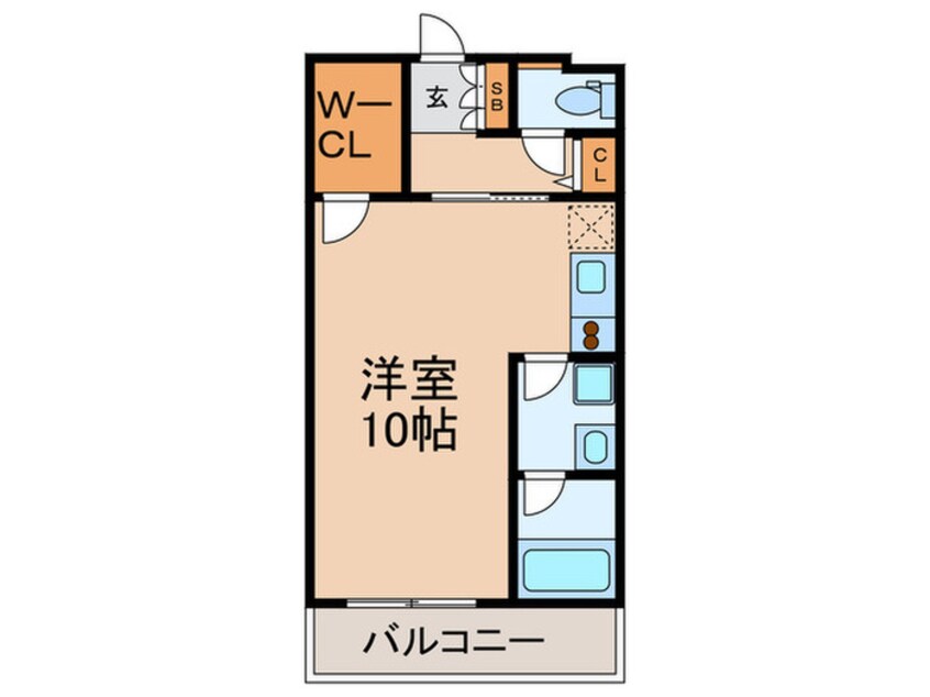 間取図 レジュ－ルアッシュ福島