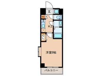 間取図 スプランディッドキャトル