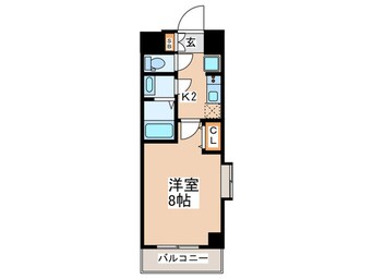 間取図 スプランディッドキャトル