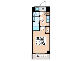 間取図 スプランディッドキャトル