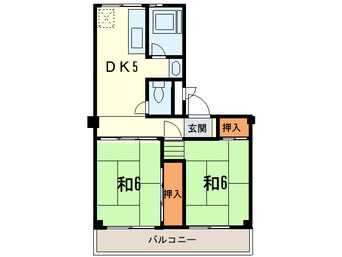 間取図 シャトレ広田
