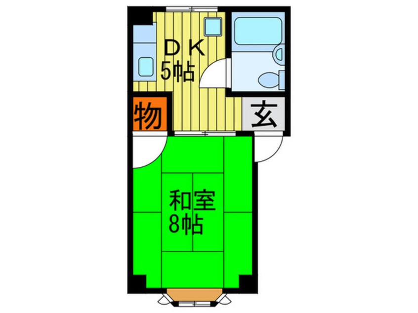 間取図 メゾン中村