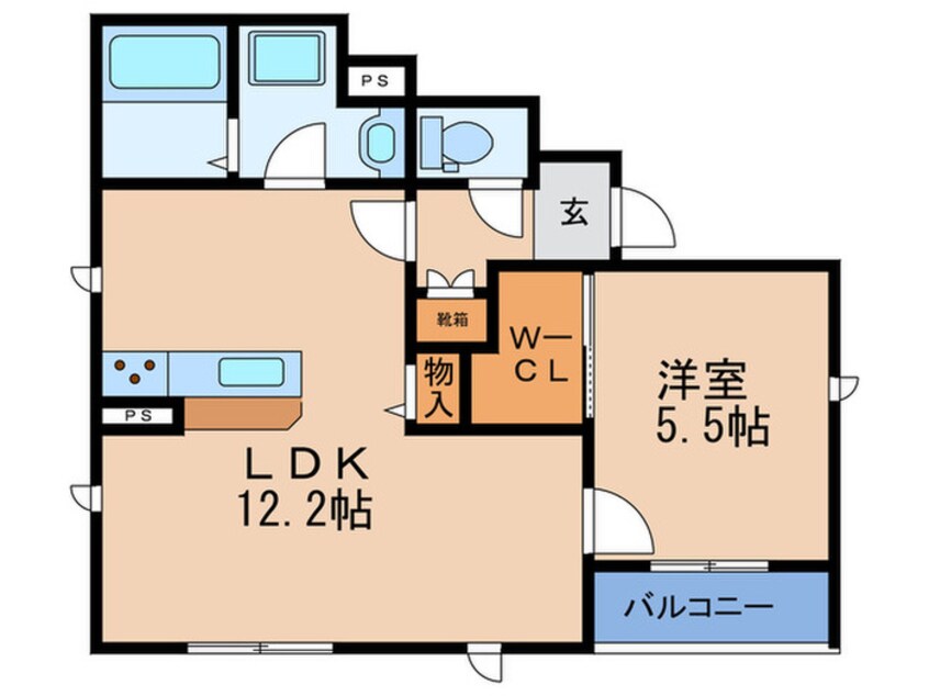 間取図 カルモ・カーサ