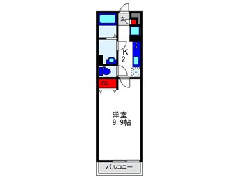 間取図 リブリ・蛍池