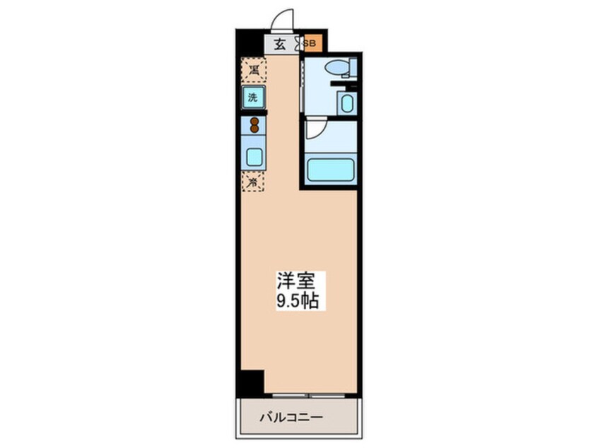 間取図 カ－サ－リック同心