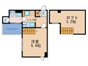 ﾘｾｽ大阪ｲｰｽﾄの間取図