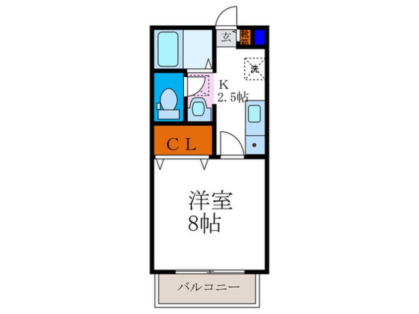 間取図 多蔵courtⅡ