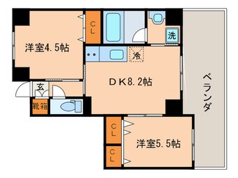 間取図 LATTICE HIGASHINO annex