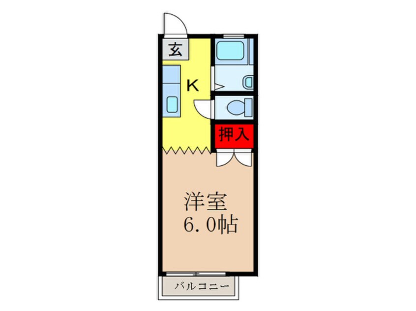 間取図 シャロームＢ