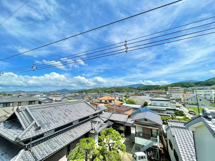 室内からの展望 ハイツ中西