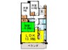 新千里桜ヶ丘ﾒｿﾞﾝｼﾃｨ四番館(302) 3LDKの間取り