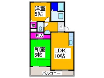 間取図 ルポザン泉ヶ丘