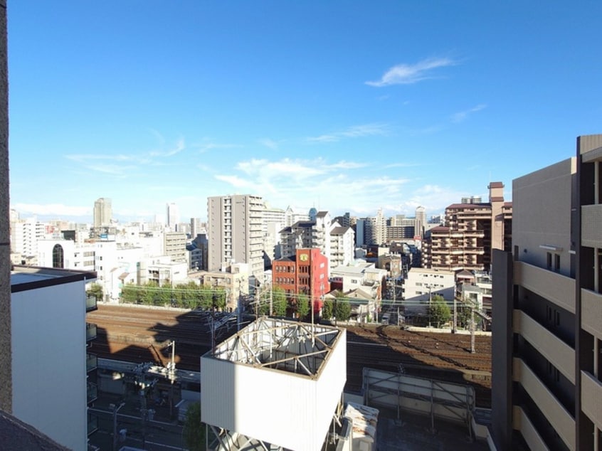 室内からの展望 プレサンス三宮ルミネス(1203)