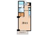 ＴｏａｓｔＡｋａｓｈｉ 1Rの間取り