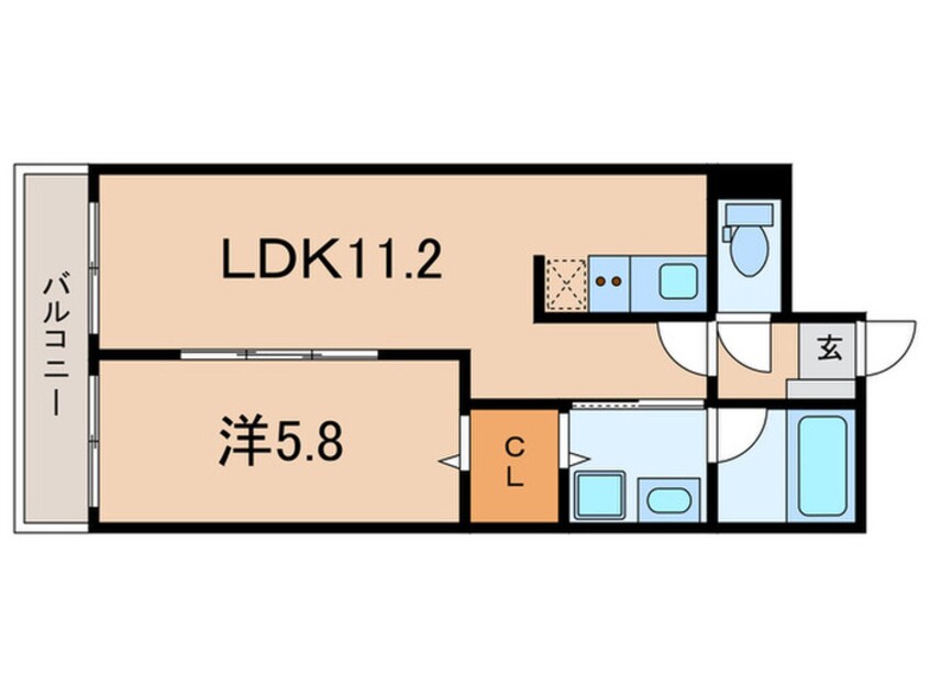 間取図 ＴｏａｓｔＡｋａｓｈｉ