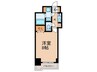 S‐RESIDENCE谷町五丁目 1Kの間取り