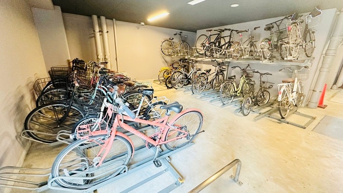 駐輪場 S‐RESIDENCE谷町五丁目