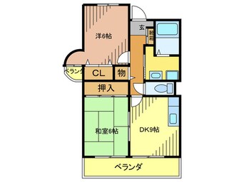 間取図 ホープ清風荘