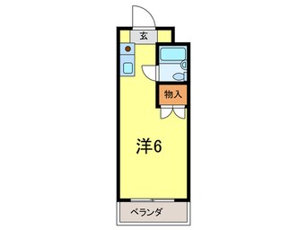 間取図 アイビ－コ－トⅡ