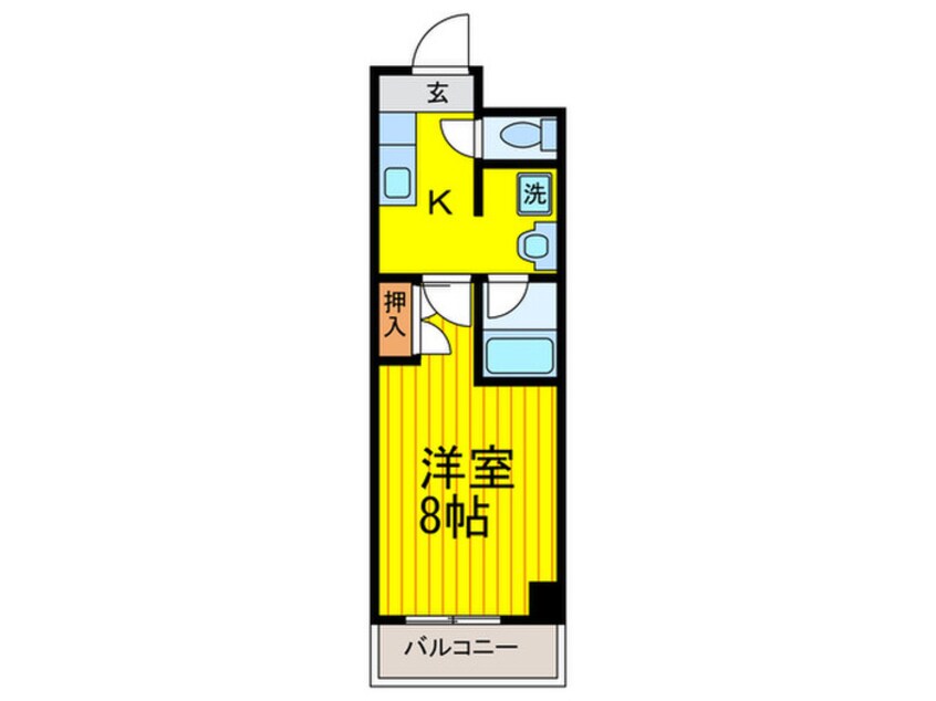 間取図 グレイス西京極