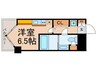 デトム・ワン三条通(706) 1Rの間取り