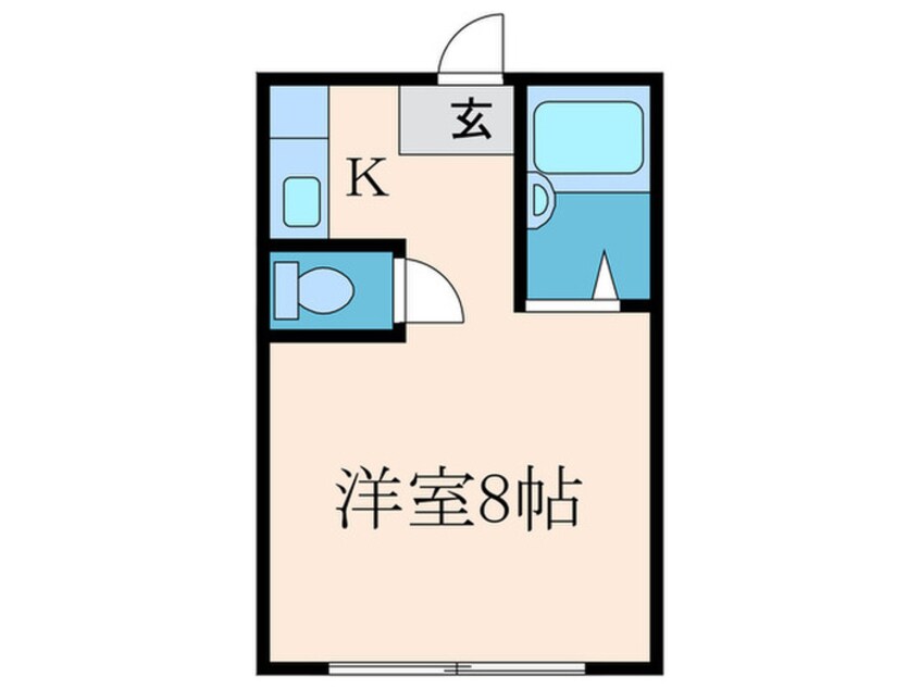 間取図 プラム中書島